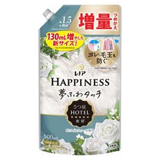 Lenor 蘭諾 幸福之夢 柔和觸感 衣物柔軟精 白茶香 補充包, 1個, 500ml