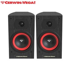 CERWIN-VEGA LA-165 6.5吋 2音路 書架式環繞喇叭, 黑