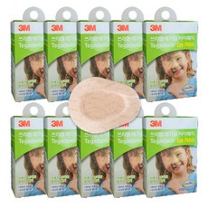 3m 테가덤 아이패치 사시교정 눈보호 안대 총200매, 10개, 20매입