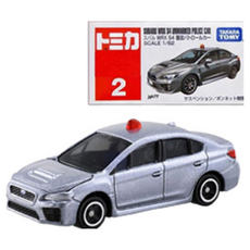 【車城】TOMICA 多美小汽車 NO.2 SUBARU WRX S4 IMPREZA 警車, 1個
