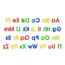 어린이 파닉스 나무 자석 알파벳 영어 공부 놀이 52조각 아기자석놀이, 1개