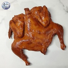 로스트치킨 전기구이통닭 미니어처 모형 구운치킨, 16*14*3cm 통닭 한 마리, 1개