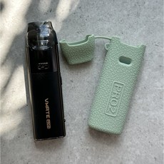 레더크레프트 부푸 브이메이트 프로2 전자담배전용 실리콘케이스, 1개, 카키