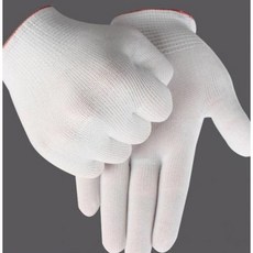 얇은 속장갑 이너 고무 작업용 작업 운전 용장갑 속장갑 목장갑 얇은 작업, 긴 속장갑 블랙