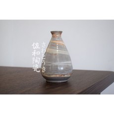 佐和陶瓷餐具批發 粉引灰釉德利壺-日本製 酒壺 餐廳 居酒屋 清酒 日式花器 高顏值餐桌, 1個