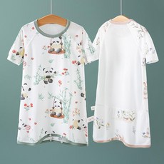 寶寶短袖睡袍 嬰兒家居服