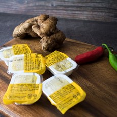 [맛템] 냉동 다진생강 큐브 15g x 30개 50개 90개