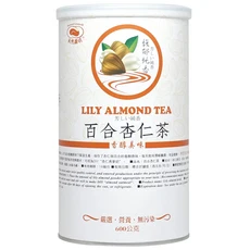 天然磨坊 百合杏仁茶 罐裝 600g, 1個