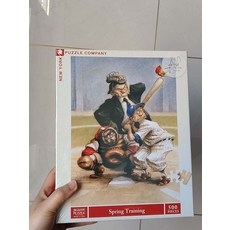New York Puzzle Company 春季訓練 500片 拼圖, 如圖所示, 1個, 1個