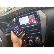 APPLE IBOX CarPlay/Android Auto 無線連接盒 支援蘋果安卓 語音操控 適用多款車型, 1個, corolla cross, IBOX4