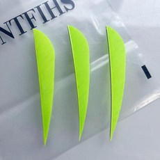 화살표 깃털 워터 양궁 슈팅, 1개, 18. 100 Fluor Green
