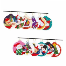 성탄카드 크리스마스 택 카드 12종 성탄절카드 이쁜엽서, 본상품