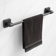 소피네 초간단설치 무타공 수건걸이, 그레이 40cm, 1개