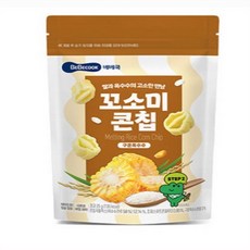 베베쿡 쌀과 옥수수의 고소한 만남 꼬소미 콘칩, 구운옥수수맛, 25g, 20개
