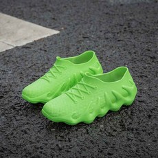 여름용 방수 러닝화 키높이 장마 우중 신경 36 노란색