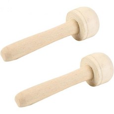 리프코미 2개 목재 버섯 롤러 잉크 문지름 도구 예술 인쇄 제작 용품 부드러운 머리 디자인 쉬운 사용 내구성 있는 재질 그림 및 공예 프로젝트용