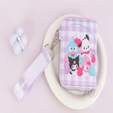 늘우 산리오 에모큥 스트랩 지갑 20대지갑