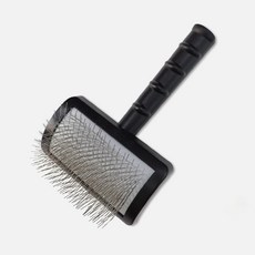 디코러시 강아지 고양이 빗 슬리커 브러쉬, 1개