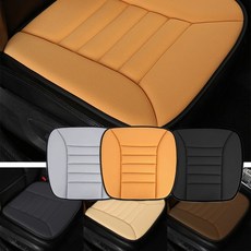 드라이브원 차량용 메모리폼 방석 자동차 시트 쿠션 장거리운전 벤츠 BMW 아우디 폭스바겐, 블랙(1장), 1개