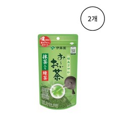 이토엔 오~이 오챠 말차가 들어간 녹차잎, 1개입, 100g, 2개