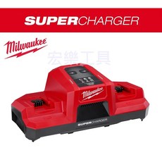 Milwaukee 美沃奇 18V 鋰電雙口 M18 DBSC 快速高效, 1個, M18DBSC 超級雙充