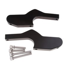 Vespa GTV 125 250 300 블랙 발 페그 확장, 설명, 알루미늄 합금, 1개