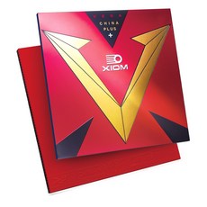 엑시옴(XIOM) 공식 본사 직영 탁구 러버 베가(VEGA) 차이나 플러스, max, 적색, 1개