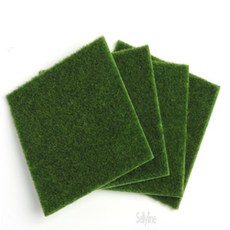 셀리라인 피규어 인조잔디 10P 디오라마 진열대잔디