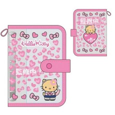 NIC 헬로 키티 스티커 바인더 갤 클리어 스티커북, 상세페이지 참조, 1개, 1개