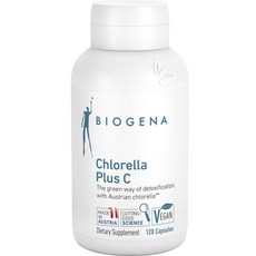 BIOGENA 小球藻加 C 膠囊, 1個, 120 件