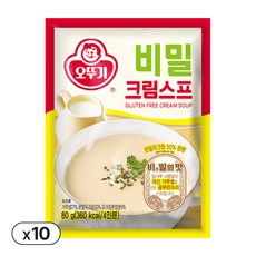 오뚜기 비밀스프 크림 80g 10개