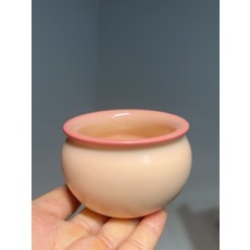 龍泉青瓷 紅胎豬油凍風水缸杯 容量120ml, 商品主圖, 1個