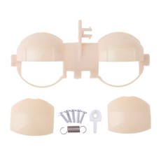 브라이스 인형 맞춤 제작을위한 인형 눈꺼풀 아이 프레임 메커니즘, 설명, 플라스틱, 화이트, 1개