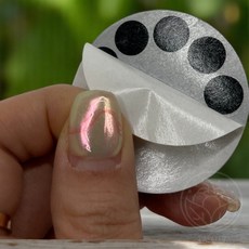 수온관리스티커 물고기온도계 원형