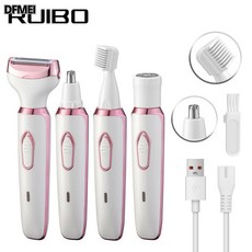 DFMEI 電動女性剃毛器, D, SN-8866白色四合一