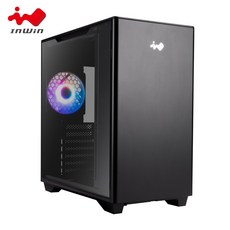 小白的生活工場*IN WIN迎廣 A5 E-ATX 機殼/垂直風道設計/台灣製造, 1個, 黑色