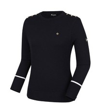 레노마골프 THE OPEN 여성 등판 로고 자가드 라운드 니트 RWSRK8292-925