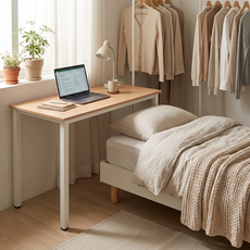 포밍테이블 컴퓨터책상 (W1200 1500 1800) 회의실테이블, 메이플비치