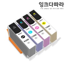 잉크다파라 삼성 호환잉크 INK-K200 XL, K200세트/대용량/호환, 1세트