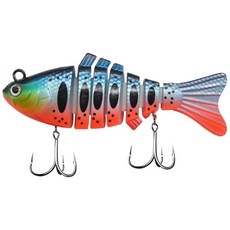 仿真多節魚路亞餌 (24g/10cm), 003, 1個, 24g