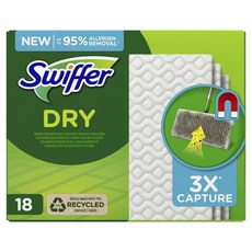 Swiffer Dust Catcher Mop Refills Dry Wipes 18 Units Catches And Retains 3 Times More Dust Dirt A, Swiffer Dust Catcher Mop Refil, 1