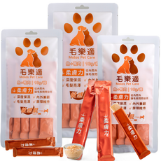毛樂適 機能低敏肉泥 魚+鴨肉, 10g, 5個, 皮膚/頭髮+腸道健康