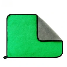 극세사 세차 타올 초흡수성 청소 건조 천 자동차 오토바이 가정용 디테일링 도구, 02 Grey Green, 01 30x40cm