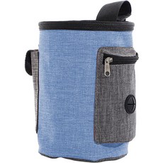 訓狗用品裝備金毛訓練訓犬狗狗器材腰包狗包寵物遛袋包零食包, 1個, 普藍色