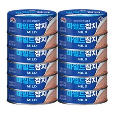사조 마일드참치(안심) 100g 12입, 1개