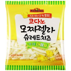 코다노 모짜렐라 슈레드치즈, 27g, 1개