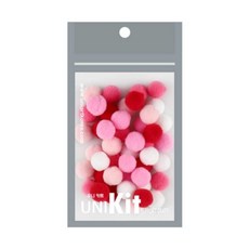 솜사탕퐁퐁이 15mm 체리 1P 공예만들기 유아미술활동, 10g, 1