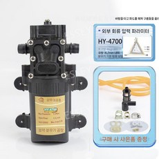 고압 나무농약 소형 전기 펌프 살포 과일 고전력 모터, 4700 외부 환류