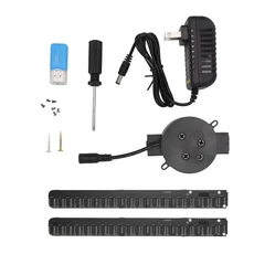 42CM 3D 홀로그램 팬 WiFi 프로젝터 광고 디스플레이 라이트 상점 바 파티 크리스마스, 02 US PLUG, 01 G42