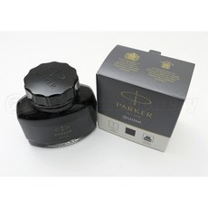 PARKER 派克 QUINK 鋼筆墨水，色彩飽和，書寫流暢，適用各式鋼筆, 1個, 黑色